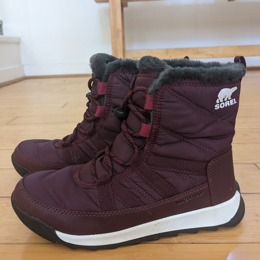 Sorel winter boots, big girl / kid sz 4